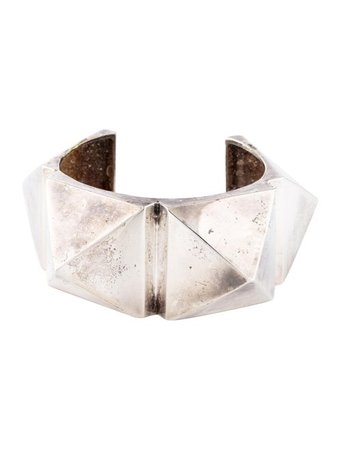 Tom Binns Pyramid Stud Cuff - Bracelets - W4T20728 | The RealReal