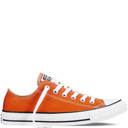 Orange Low Converse