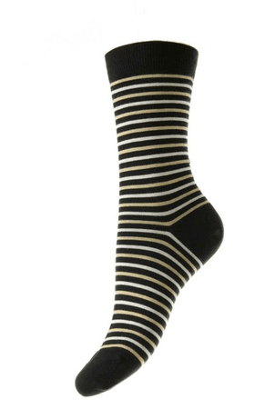 socks black stripe