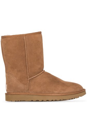 Shop UGG Classic Short II shearling ankle boots with Express Delivery - FARFETCH