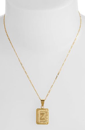 Bracha Initial Pendant Necklace | Nordstrom