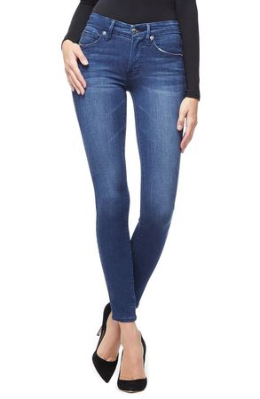 Good American Good Legs High Waist Ankle Skinny Jeans (Blue 778) (Regular & Plus Size) | Nordstrom