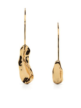 Shop Rejina Pyo Nugget drop earrings with Express Delivery - FARFETCH