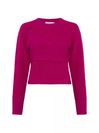 Shop IRO Gedeon Oversized Round-Neck Sweater | Saks Fifth Avenue