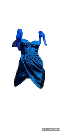 blue dress shein