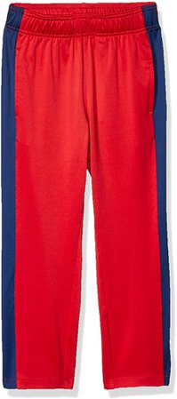 Amazon.com: Amazon Essentials Toddler Boys Active Performance Knit Tricot Pants, Black/Blue, 2T: Clothing