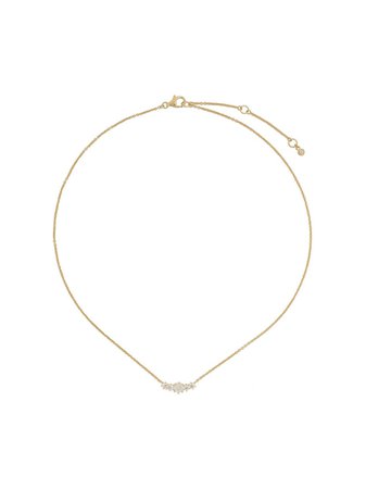 Shop gold Astley Clarke mini Linia Rainbow necklace with Express Delivery - Farfetch
