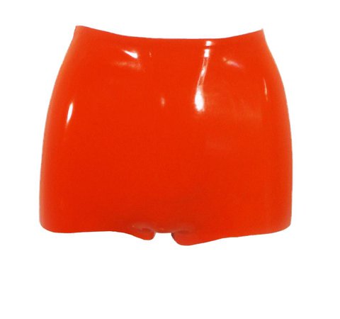 Venus Prototype Latex Neon High Waisted Latex Booty Shorts Bizarre Fetish Couture