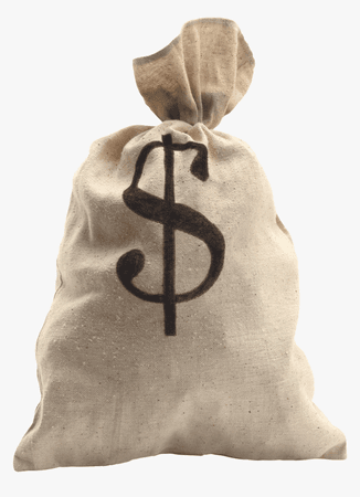 Transparent Money Sack Png - Make A Money Bag, Png Download - kindpng