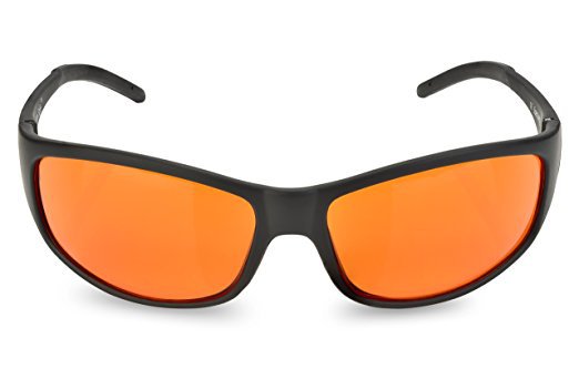 Blue Blocking Amber Glasses - BioRhythm Safe(TM) - Nighttime Eye Wear - Special Orange Tinted Glasses To Relax Your Eyes: Sports & Outdoors