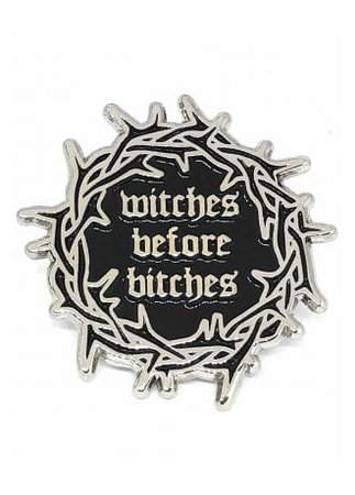 Mysticum Luna Witches Before Bitches Pin | Attitude Clothing