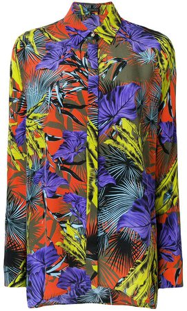 Palm Leaf printed shirt