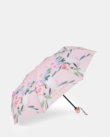 Flourish Umbrella - Dusky Pink | Gifts for Her | Ted Baker