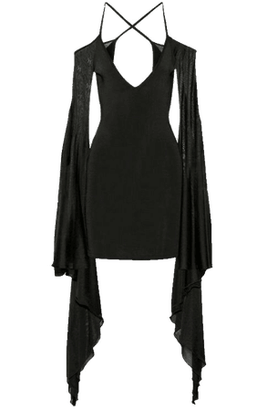 @lollialand- black long sleeve dress