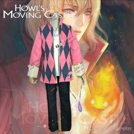 Howls Moving Castle Howl Haurus Jacket Coat Cosplay Costume Custom Made Sexy Anime Costume Cosplay Outfit From Annecosplay, $59.89| DHgate.Com