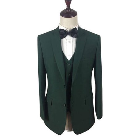 Custom Suit in Green