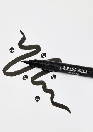 Dolls Kill Stamp Eyeliner Pen - Alien | Dolls Kill