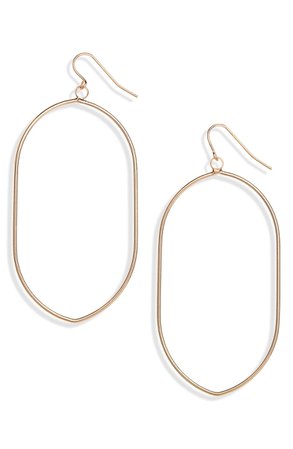 Panacea Oval Drop Earrings | Nordstrom