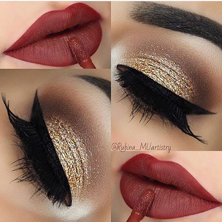 21 Looks: Eye Makeup for Red Lips – CherryCherryBeauty
