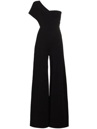 Stella Mccartney Asymmetric Jumpsuit 494811S1850 Black | Farfetch