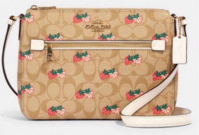 coach strawberry purse