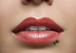 lip bites piercing - Google Search