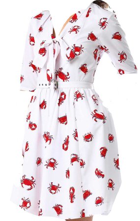 crab dress 👗 🦀