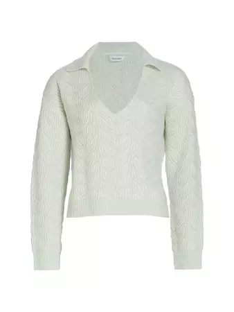 Shop Naadam Wool & Cashmere V-Neck Sweater | Saks Fifth Avenue