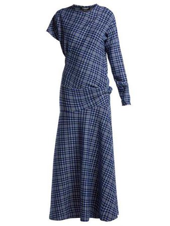 Robe en coton mélangé à carreaux | CALVIN KLEIN 205W39NYC | MATCHESFASHION.COM FR