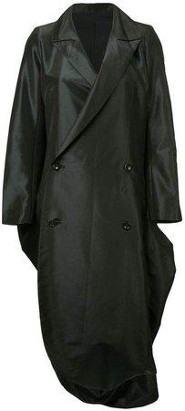 Pre-Owned bell bottom double breasted coat