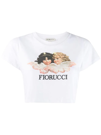 fiorucci cropped t-shirt