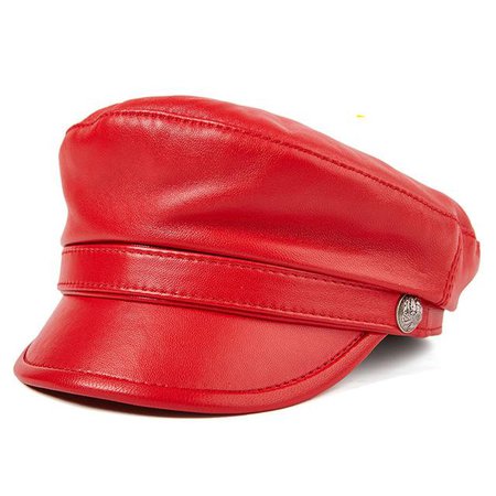 Red Breton Hat 1