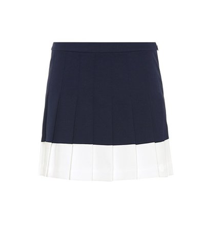Pleated tennis skirt