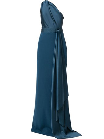 Solace London, Mara One-Shoulder Gown