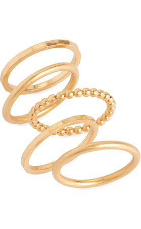Madewell Gold Rings