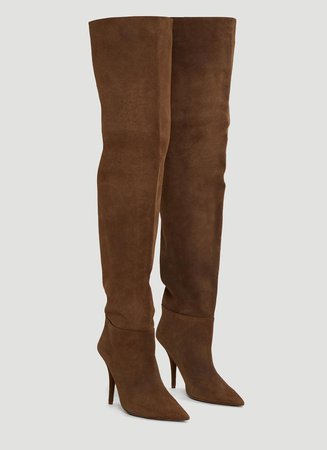 yeezy-brown-Suede-Tubular-Thigh-High-Boots-In-Brown.jpeg (1049×1443)