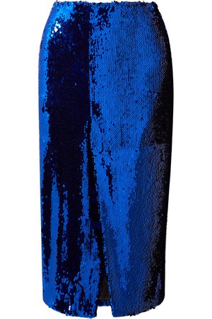 Sally LaPointe | Sequined tulle midi skirt | NET-A-PORTER.COM