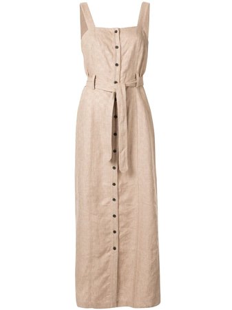 Brown Mara Hoffman Serena Dress | Farfetch.com
