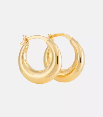 Essential Small 18 Kt Gold Vermeil Hoop Earrings in Gold - Sophie Buhai | Mytheresa