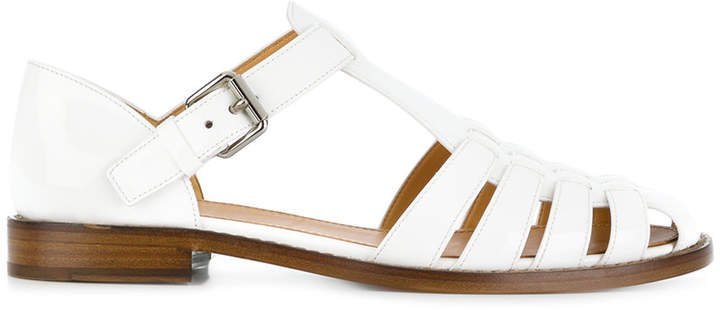 classic buckled sandals