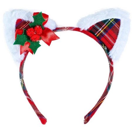 christmas cat headband