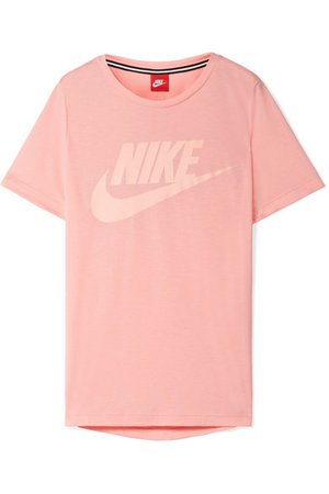Nike | Essential printed stretch-jersey T-shirt | NET-A-PORTER.COM