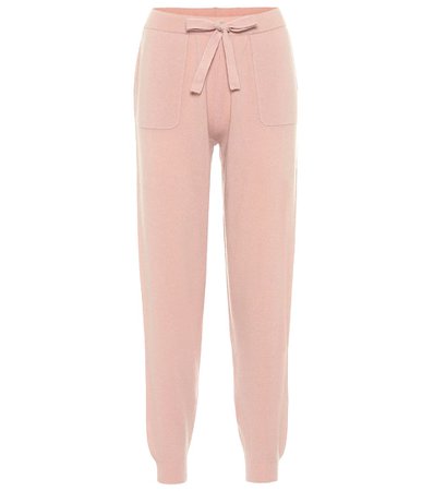 JARDIN DES ORANGERS Wool and cashmere trackpants