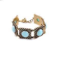 baby blue and gold bracelet - Google Search