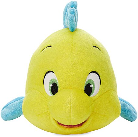 Amazon.com: Disney Flounder Plush - The Little Mermaid - Small - 7 1/2 Inch: Toys & Games
