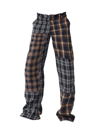 patchwork trousers