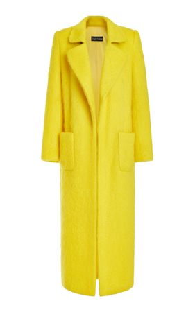 Belted Wool Robe Coat By Sergio Hudson | Moda Operandi