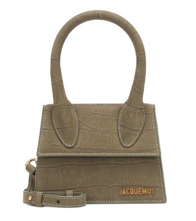 Jacquemus - Le Chiquito Medium suede shoulder bag | Mytheresa