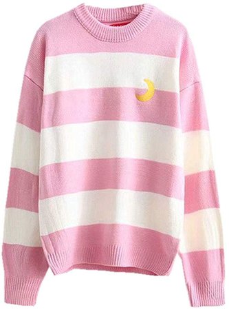pink striped kawaii shirt