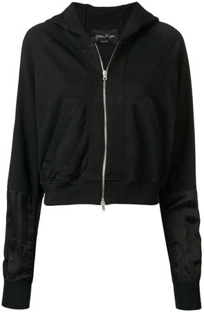 Andrea Ya'aqov classic zipped hoodie